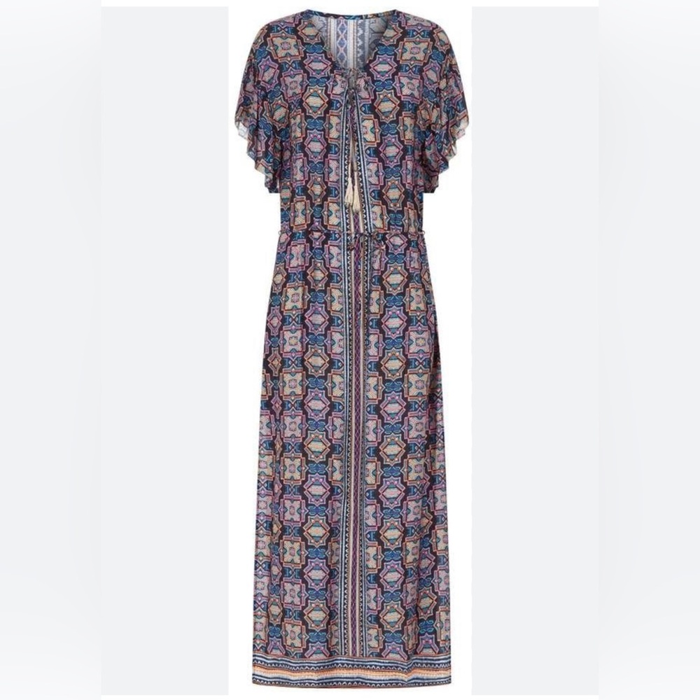 Seafolly Sun Temple Maxi Kaftan size small